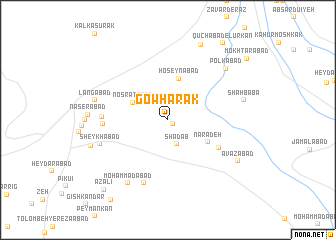 map of Gowharak