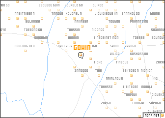 map of Gowin