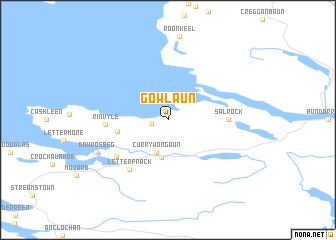 map of Gowlaun