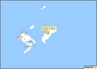 map of Gow Tow