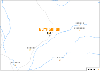 map of Goyāgonda