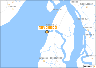 map of Goyamara