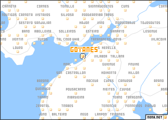 map of Goyanes