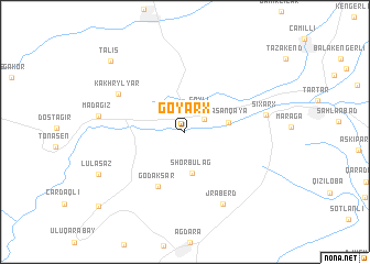 map of Göyarx