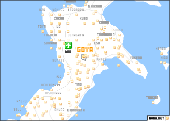 map of Goya