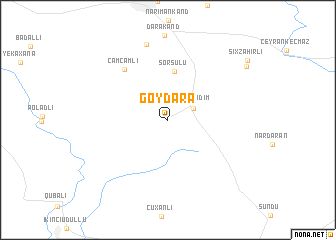 map of Goydǝrǝ