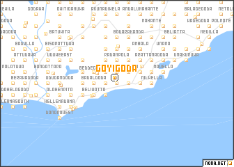 map of Goyigoda