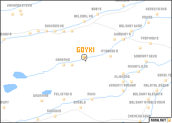 map of Goyki