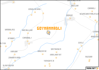 map of Göymǝmmǝdli