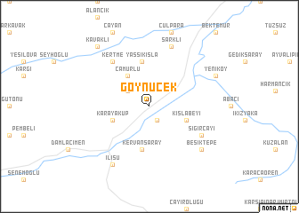 map of Göynücek