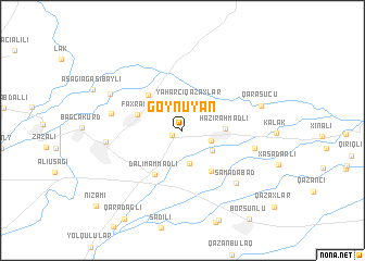 map of Göynüyǝn