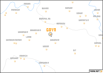 map of Goyn