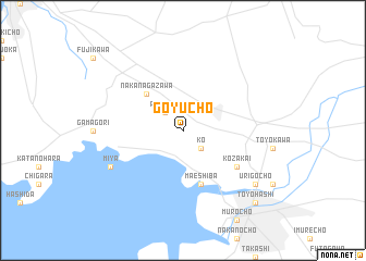 map of Goyuchō