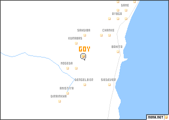 map of Goy