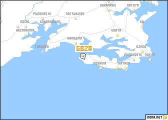 map of Goza