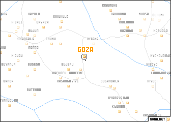 map of Goza