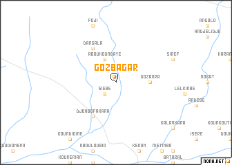 map of Goz Bagar