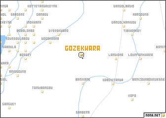 map of Gozé Kwara