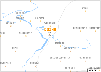 map of Gozha