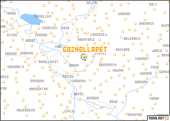 map of Gozhollarët