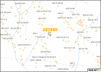 map of Gozmak