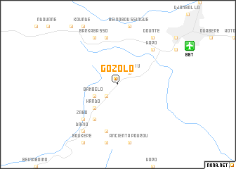 map of Gozolo