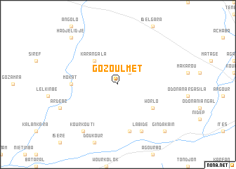 map of Goz Oulmet