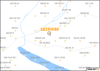 map of Gözpınar