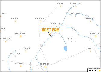 map of Göztepe