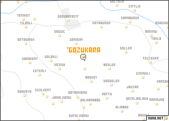 map of Gözükara