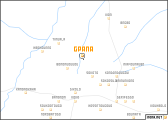 map of Gpana