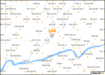 map of Gpa