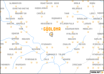 map of Gqoloma
