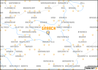 map of Graach