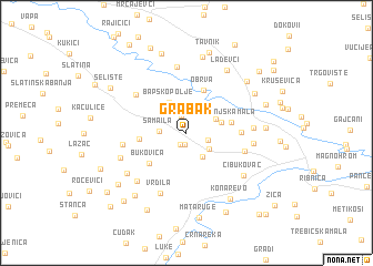 map of Grabak