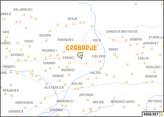 map of Grabarje
