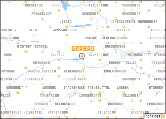 map of Grabau