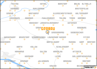 map of Grabau