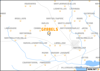 map of Grabels