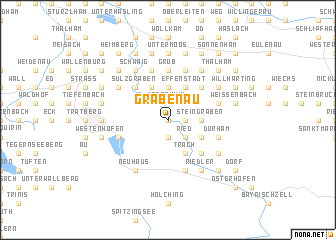 map of Grabenau