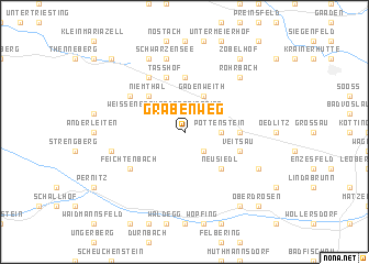 map of Grabenweg