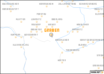 map of Graben