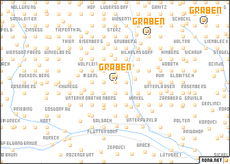 map of Graben