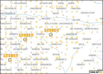 map of Graben