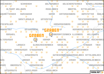map of Graben