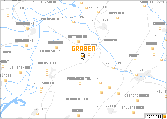 map of Graben