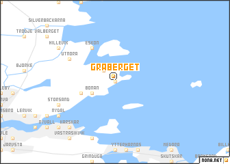 map of Gråberget