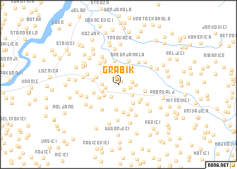 map of Grabik