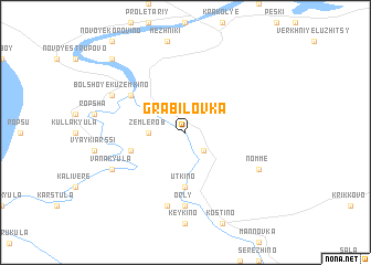 map of Grabilovka