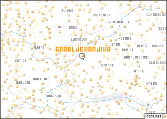 map of Grabljeva Njiva